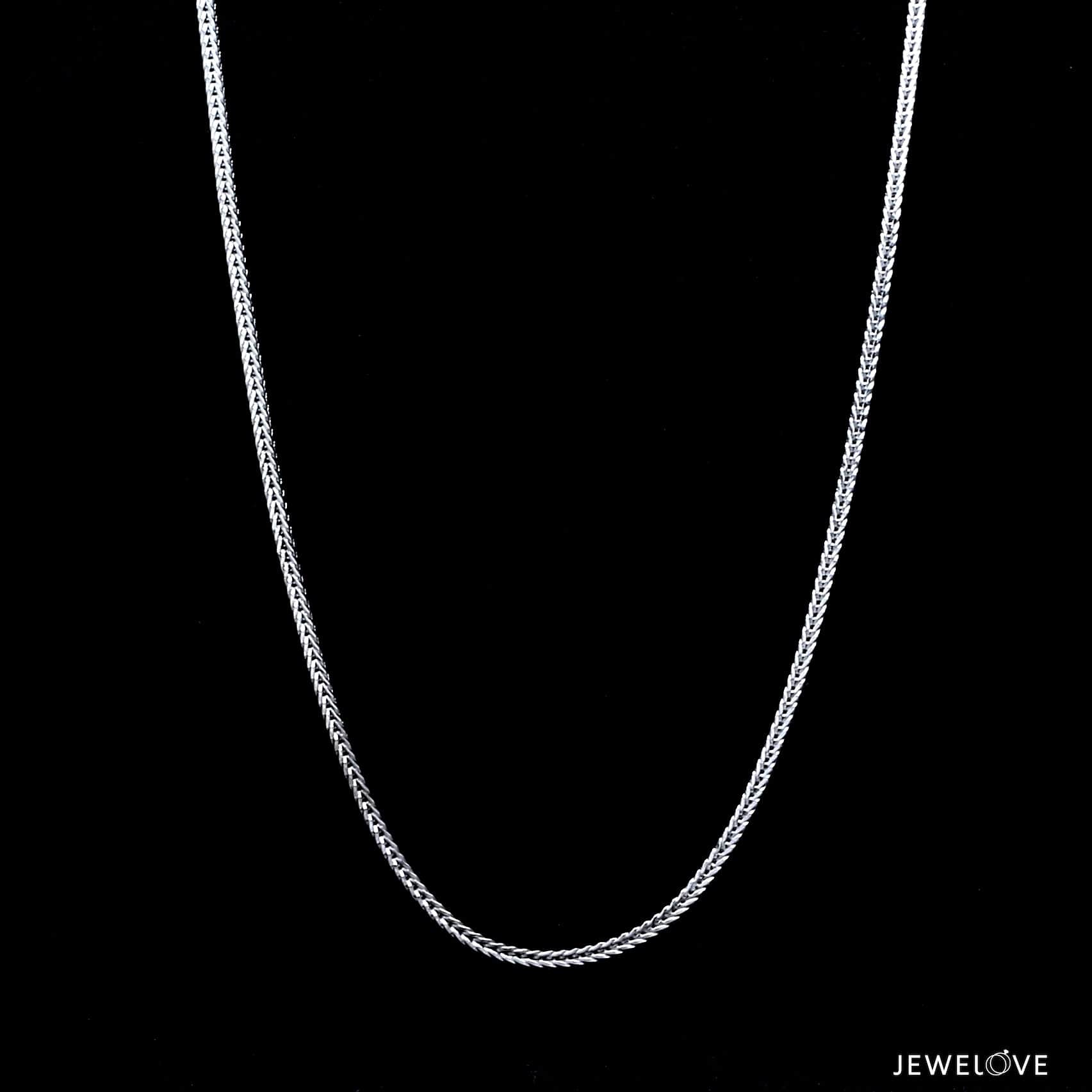 Jewelove™ Chains Japanese Platinum Unisex Chain JL PT CH 1133