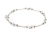 Jewelove™ Bangles & Bracelets Japanese Platinum with Diamond Cut Balls Bracelet for Women JL PTB 1069