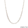 Jewelove™ Chains Japanese Rectangular Links Classic Platinum Chain JL PT CH 1118