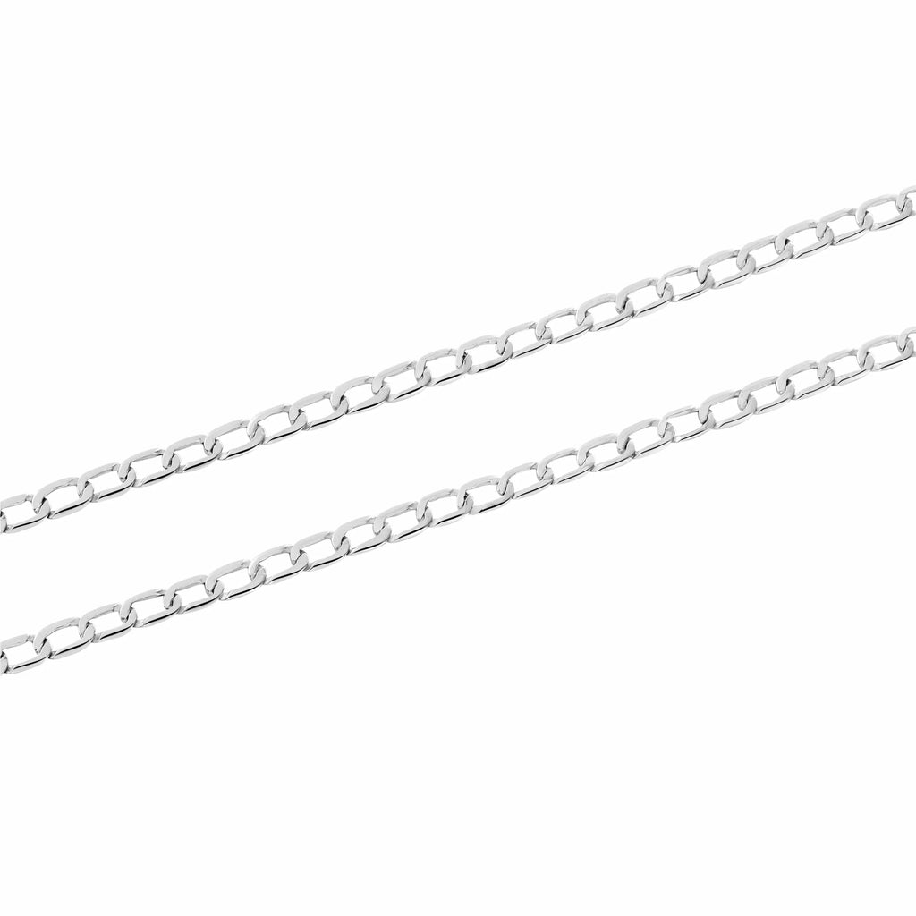 Platinum Men's Chain JL PT 726 Close up of the chain design. How this platinum chain looks up close?