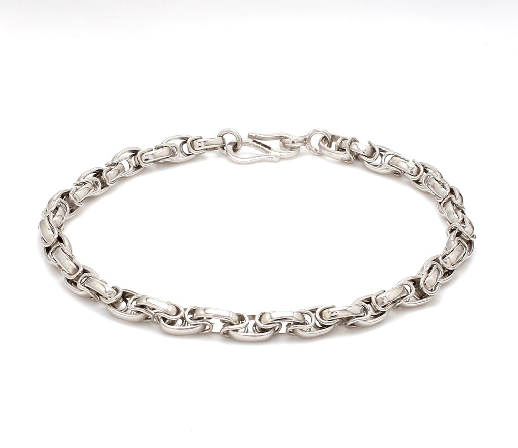 Jewelove™ Bangles & Bracelets Linked Platinum Bracelet for Men JL PTB 687