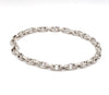 Jewelove™ Bangles & Bracelets Linked Platinum Bracelet for Men JL PTB 687