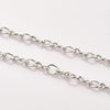 Jewelove™ Chains Medium Weight Platinum Chain for Men JL PT CH 869