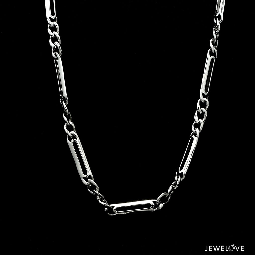 Jewelove™ Chains Men of Platinum | 4.5mm Platinum Heavy Chain for Men JL PT 744-A