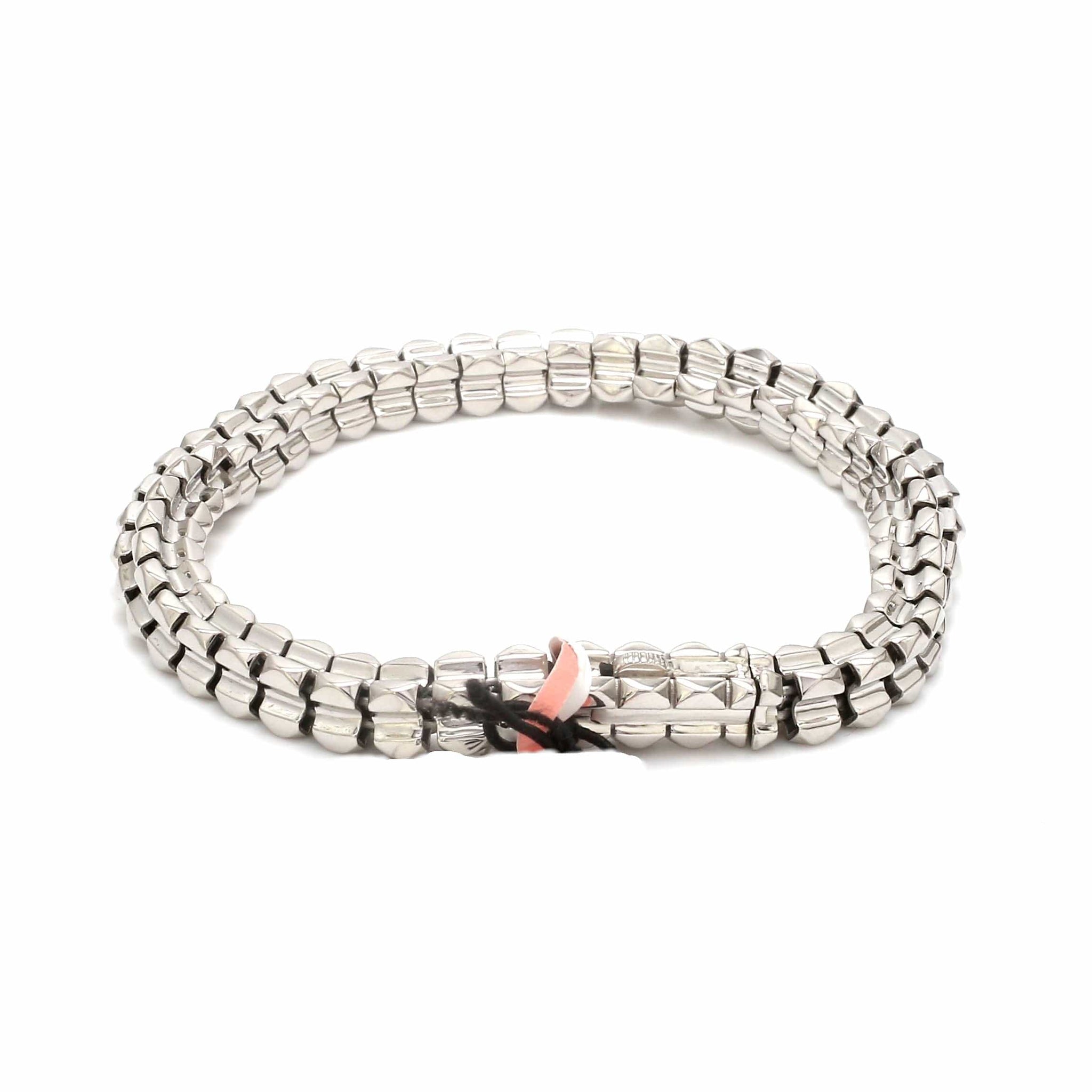 Jewelove™ Bangles & Bracelets Men of Platinum |  5.75mm Heavy Men's Bracelet JL PTB 1307