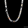 Jewelove™ Chains Men of Platinum | 5mm Rose Gold Fusion Chain for Men JL PT CH 1307