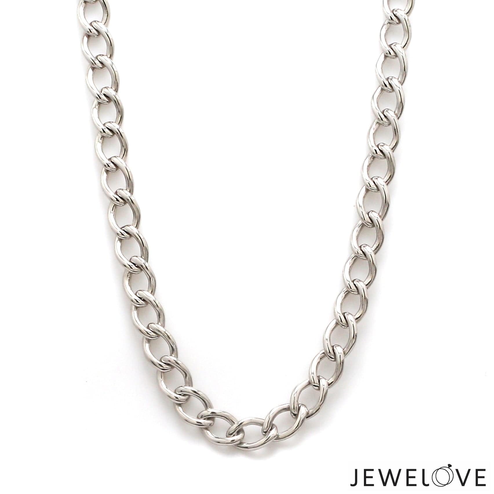 Jewelove™ Chains Men of Platinum | 6.5mm Platinum Heavy Chain for Men JL PT CH 1272-B