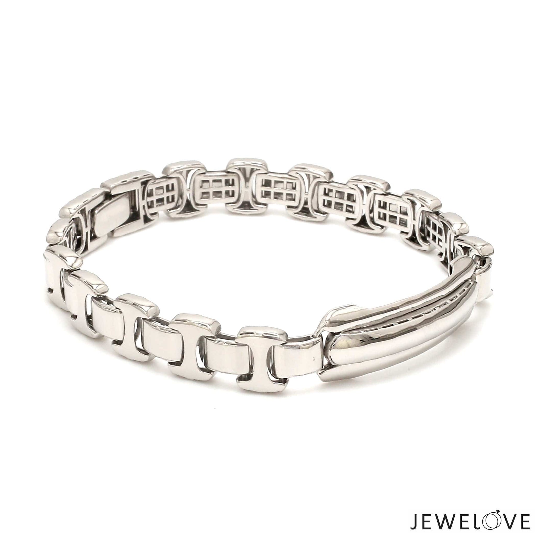 Jewelove™ Bangles & Bracelets Men of Platinum | Bracelet for Men JL PTB 786-PT