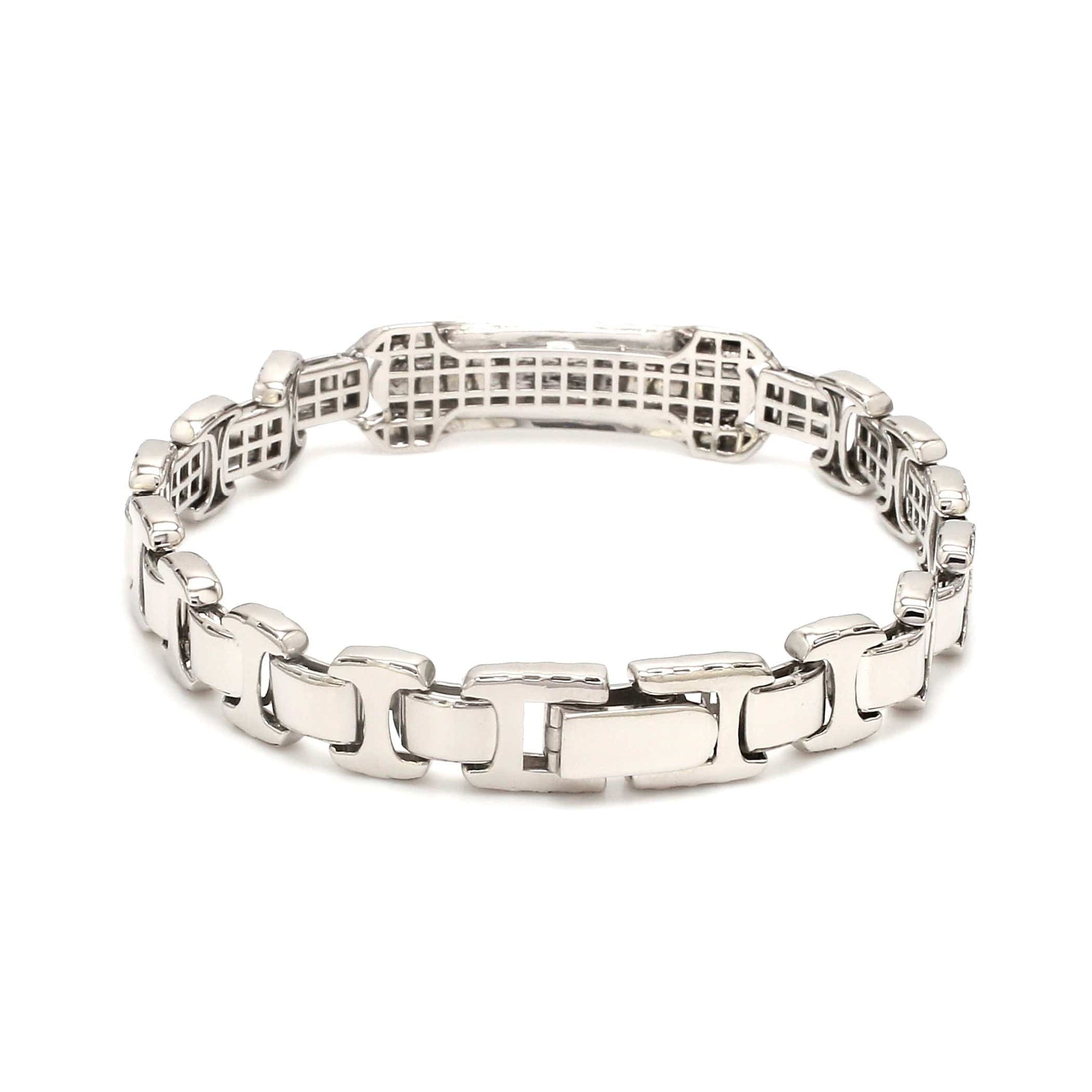 Jewelove™ Bangles & Bracelets Men of Platinum | Bracelet for Men JL PTB 786-PT
