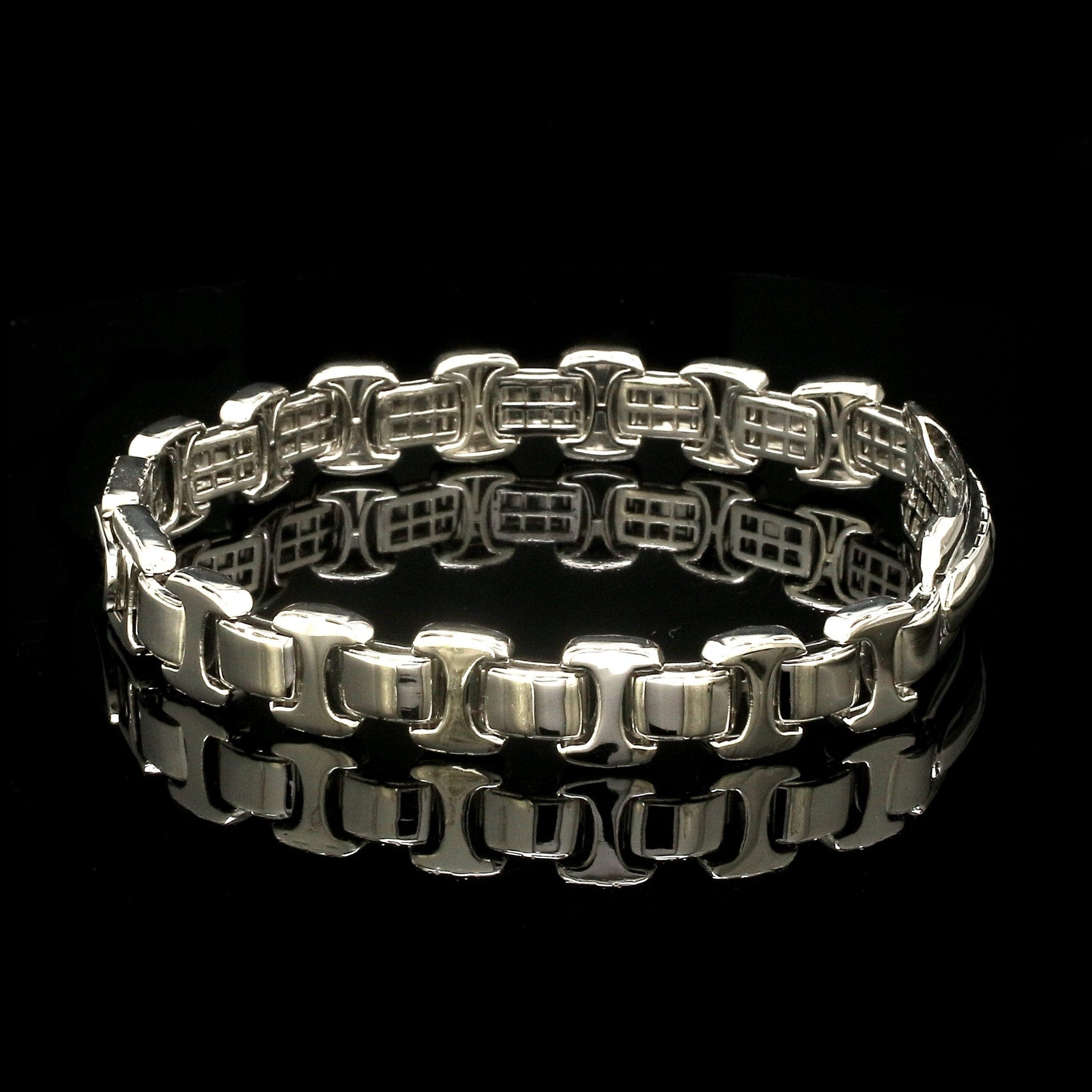 Jewelove™ Bangles & Bracelets Men of Platinum | Bracelet for Men JL PTB 786-PT
