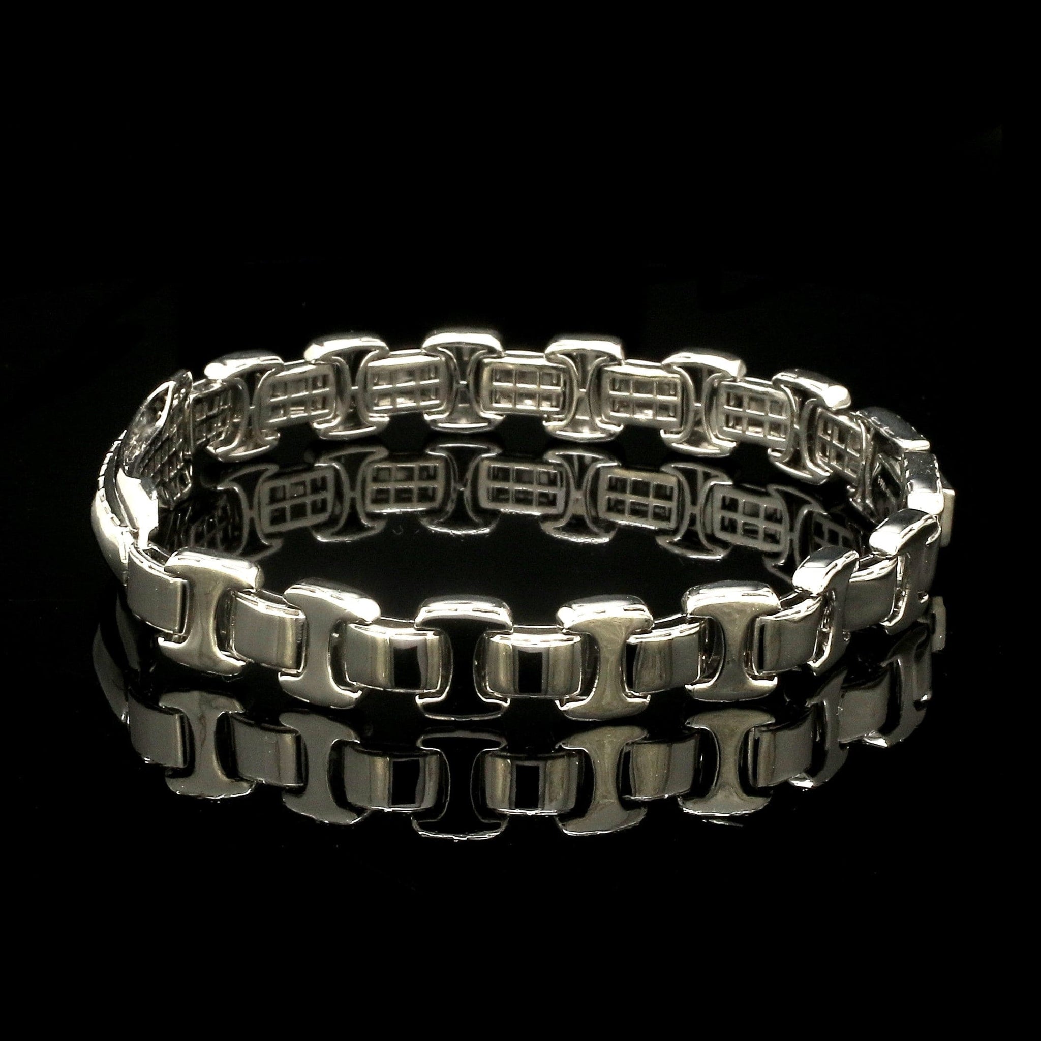Jewelove™ Bangles & Bracelets Men of Platinum | Bracelet for Men JL PTB 786-PT