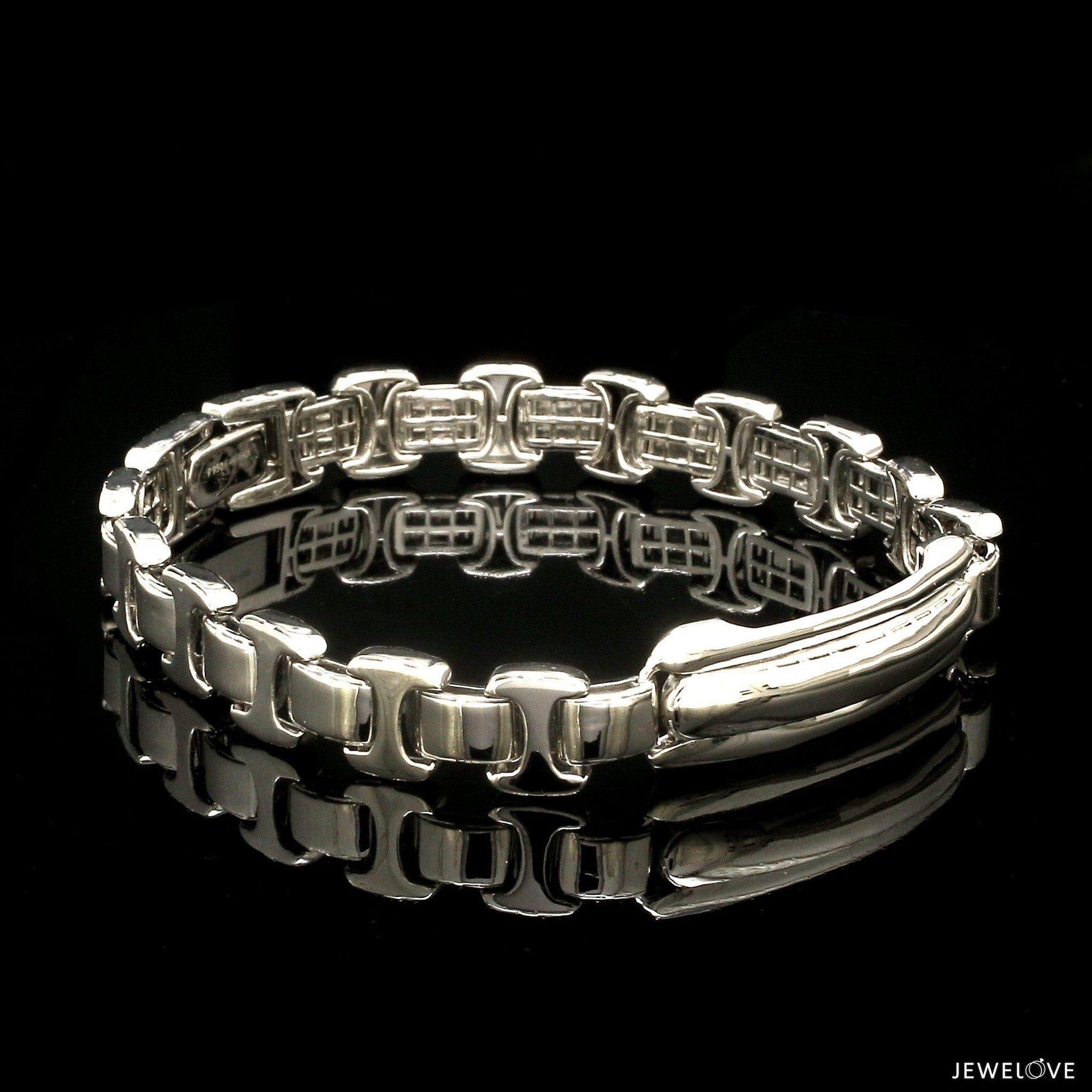 Jewelove™ Bangles & Bracelets Men of Platinum | Bracelet for Men JL PTB 786-PT