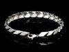 Jewelove™ Bangles & Bracelets Men of Platinum | Bracelet with Matte Finish & Hi-Polish for Men JL PTB 1212