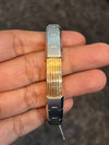 Jewelove™ Bangles & Bracelets Men of Platinum | Designer Platinum Gold Fusion Kada for Leaders JL PTB 648-A
