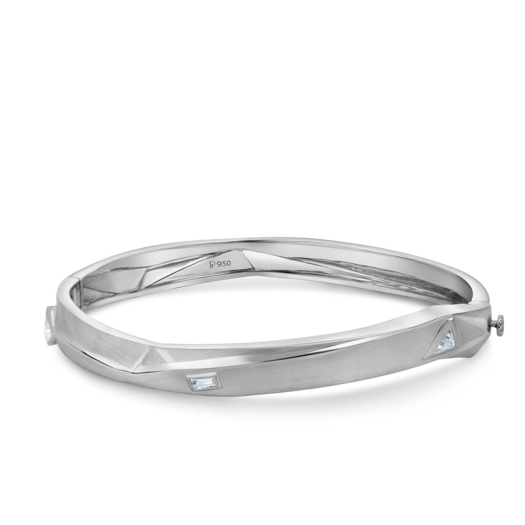 Jewelove™ Bangles & Bracelets Men of Platinum | Diamonds Bracelet for Men JL PTB 793