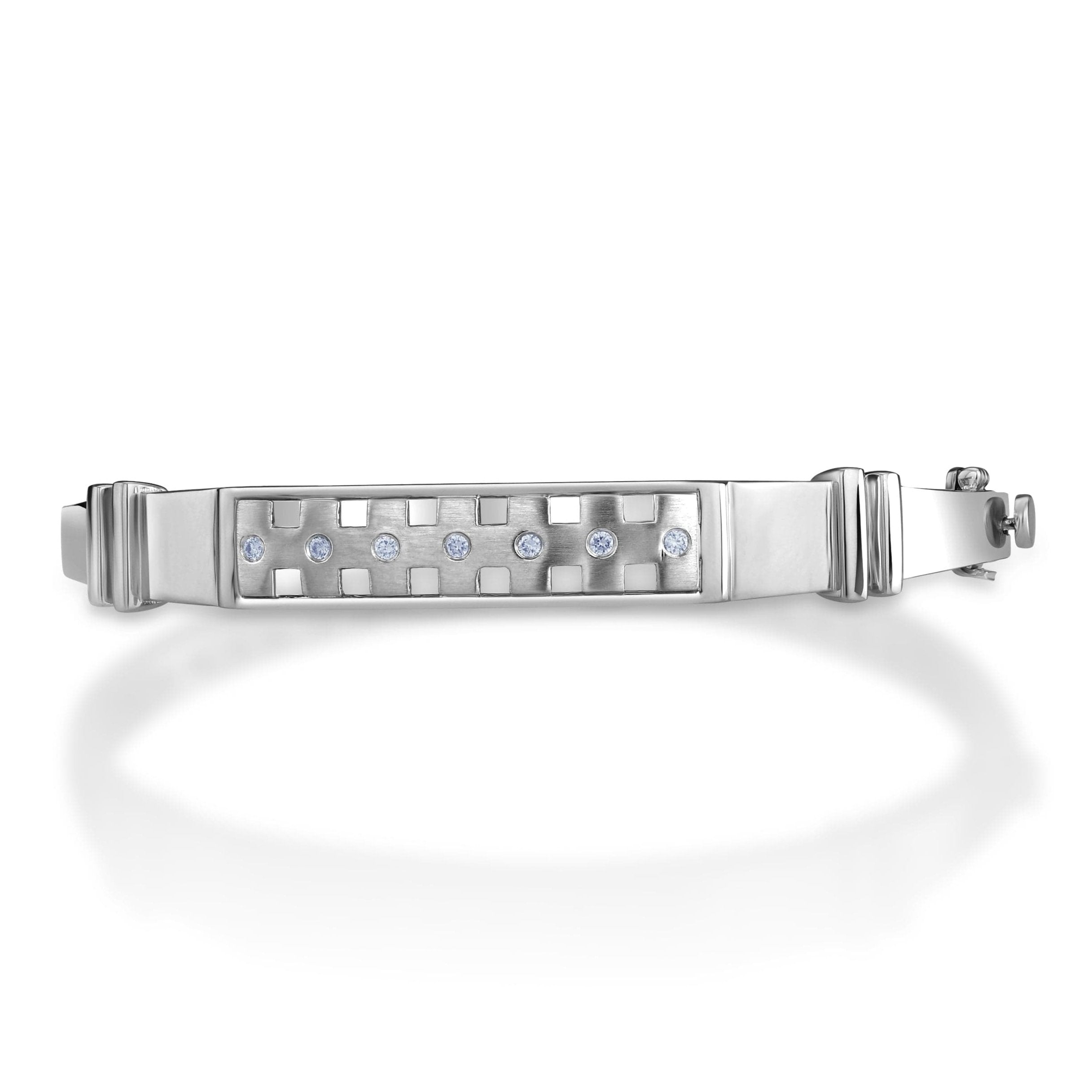 Buy Simple Diamond Bracelet Design For Men Online