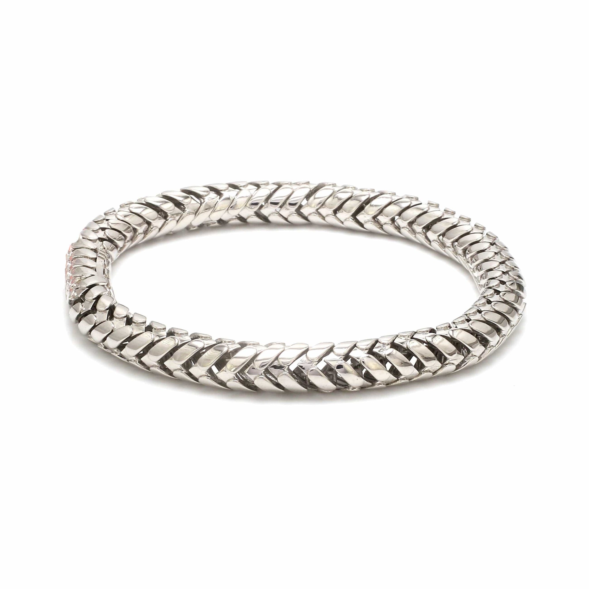 Jewelove™ Bangles & Bracelets Men of Platinum | Heavy Bracelet for Men JL PTB 1306