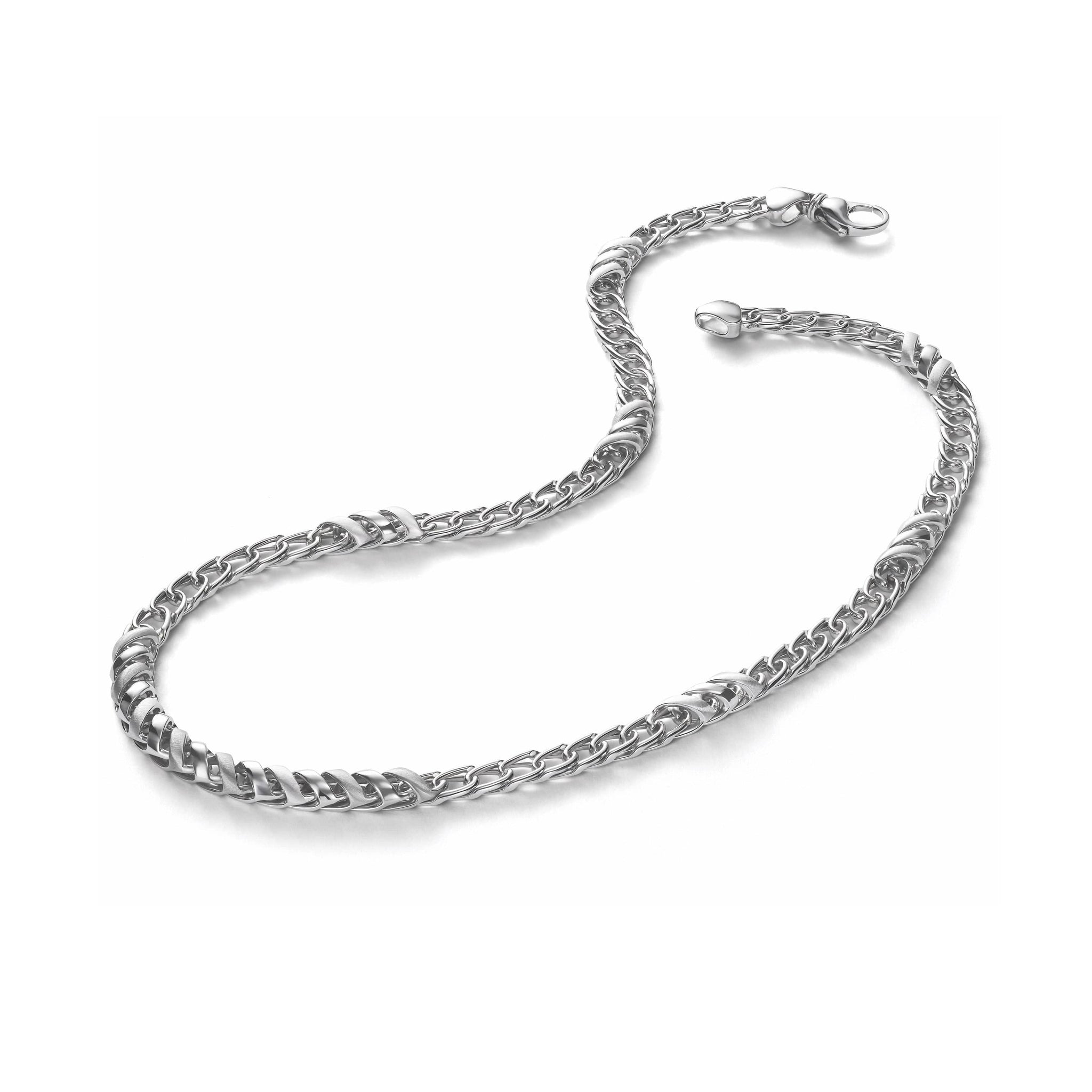 Jewelove™ Chains Men of Platinum | Heavy Designer Linked Chain JL PT CH 760