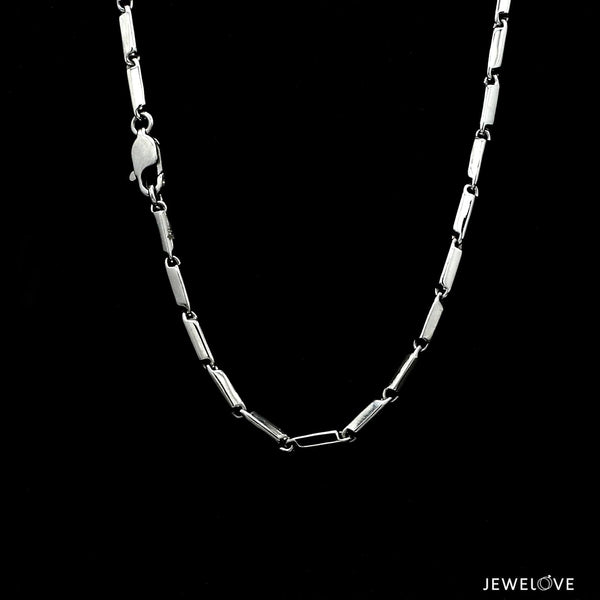 Jewelove™ Chains Men of Platinum | Linked Platinum Chain for Men JL PT CH 1276