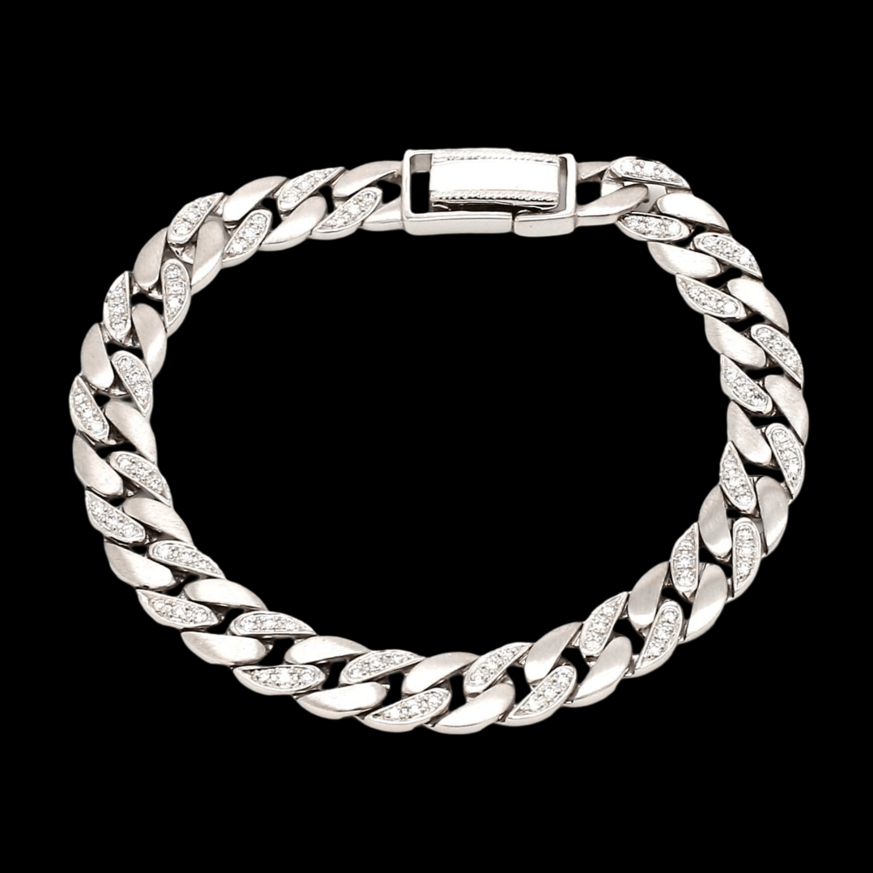 Platinum diamond cuban link discount