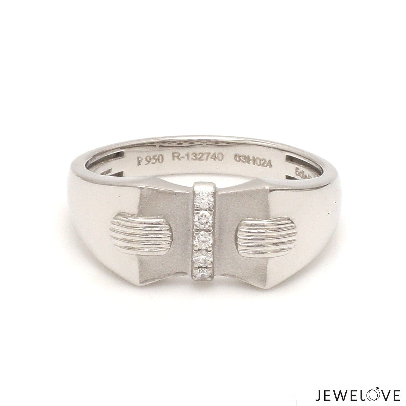Jewelove™ Rings Men of Platinum | Platinum Diamond Ring for Men JL PT 1355