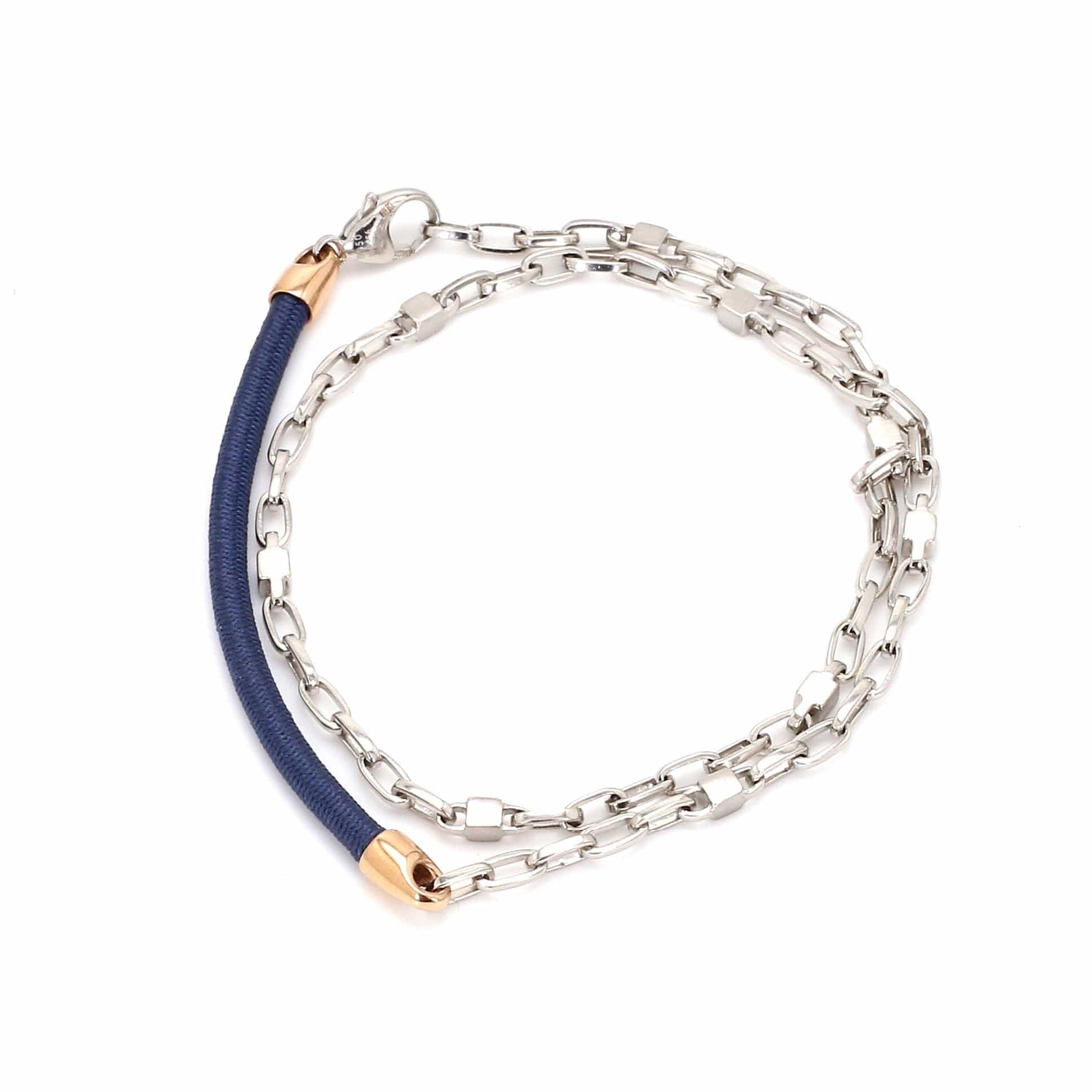 Bold Link Bracelet with Springlock | Oro Jewels