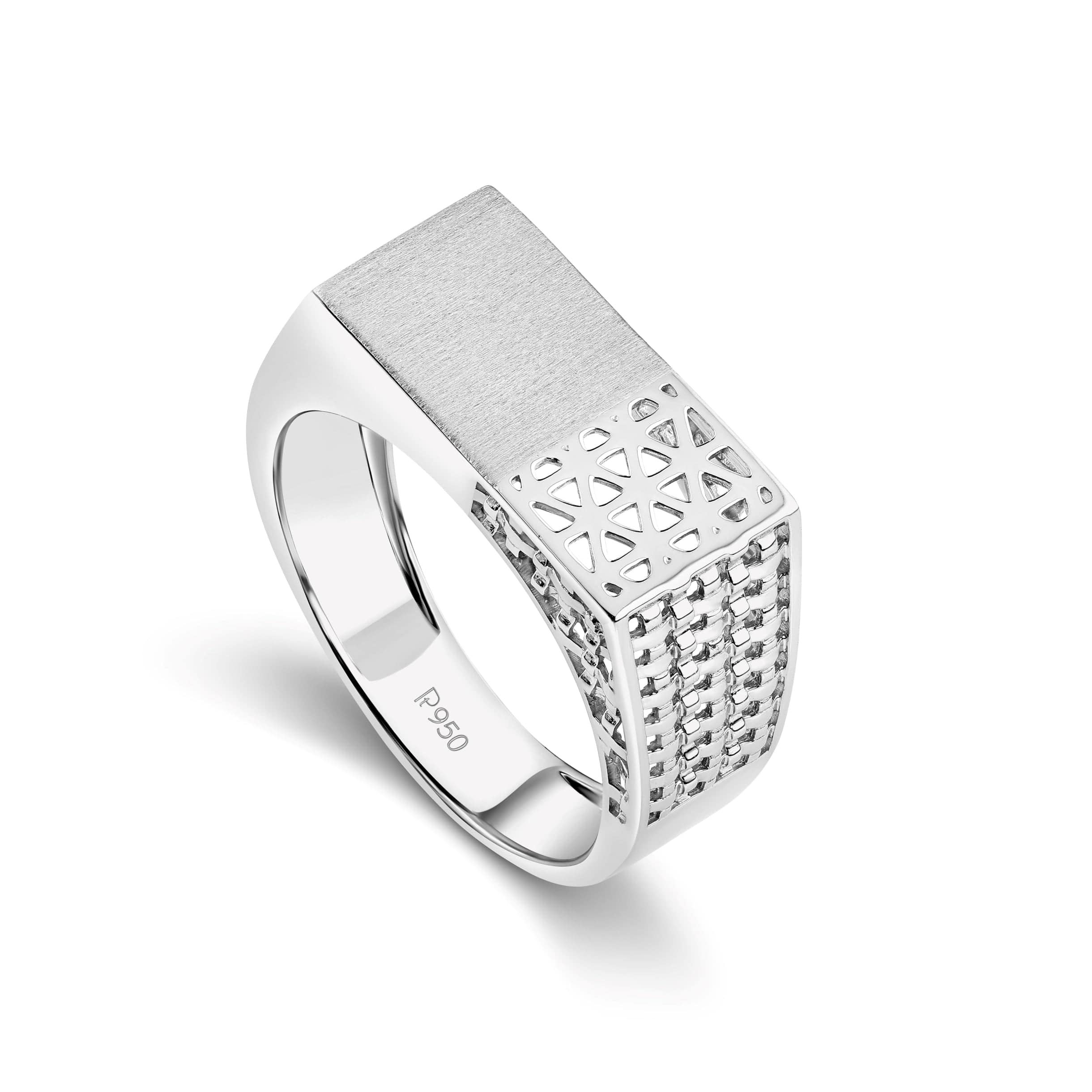 950 Platinum 2mm D shape Extra Heavy Weight Wedding Ring – dotJewellery.com