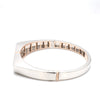 Jewelove™ Bangles & Bracelets Men of Platinum | Platinum & Rose Gold Bracelet for Men JL PTB 1170