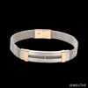 Jewelove™ Bangles & Bracelets Men of Platinum| Platinum & Rose Gold Bracelet for Men JL PTB 813