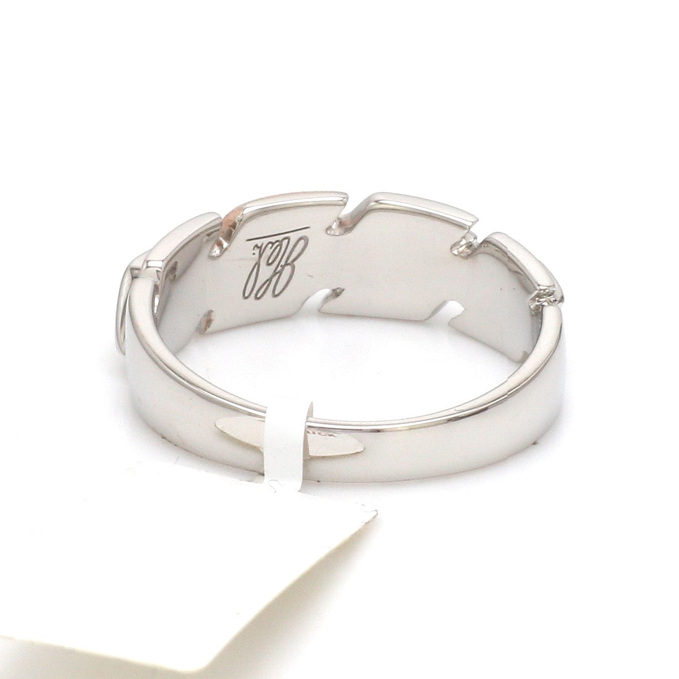 Jewelove™ Rings Men's band only Men of Platinum | Rose Gold Heavy Ring for Men JL PT MSD 110