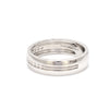 Jewelove™ Rings Milgrain Platinum Wedding Ring with Diamonds JL PT 6763
