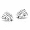 Jewelove™ Earrings New Fashionable Platinum Diamond Earrings for Women  JL PT E OLS 1