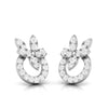 Jewelove™ Earrings New Fashionable Platinum Diamond Earrings for Women JL PT E OLS 19