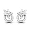Jewelove™ Earrings SI IJ New Fashionable Platinum Diamond Earrings for Women JL PT E OLS 19