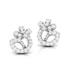 Jewelove™ Earrings New Fashionable Platinum Diamond Earrings for Women JL PT E OLS 20