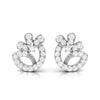 Jewelove™ Earrings SI IJ New Fashionable Platinum Diamond Earrings for Women JL PT E OLS 20