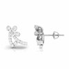 Jewelove™ Earrings New Fashionable Platinum Diamond Earrings for Women JL PT E OLS 39