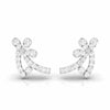 Jewelove™ Earrings SI IJ New Fashionable Platinum Diamond Earrings for Women JL PT E OLS 39
