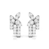 Jewelove™ Earrings SI IJ New Fashionable Platinum Diamond Earrings for Women JL PT E OLS 8