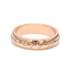 Jewelove™ Rings One Ring of Love Engraved Rose Gold Ring JL AU