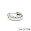 Jewelove™ Earrings Plain Platinum Bali for Men JL PT E 333