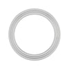 Jewelove™ Rings Plain Platinum Couple Ring JL PT MB RB 123