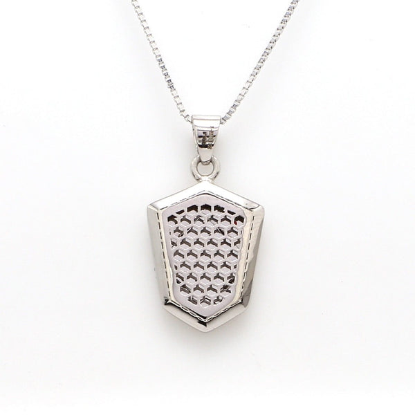 Jewelove™ Pendants Plain Platinum Ganesha Pendant Two-sided JL PT GANESH