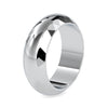 Jewelove™ Rings Men's Band only Plain Platinum Heavy Ring for Men JL PT 0041