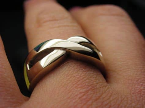 CrazyAss Jewelry Designs infinity ring black silver, viking wedding band,  India | Ubuy