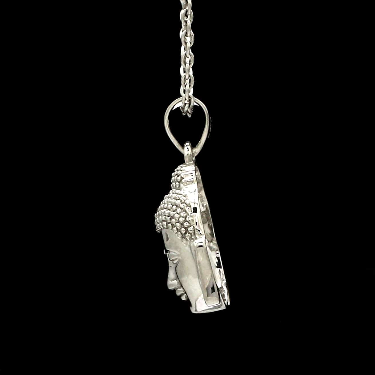 Jewelove™ Pendants Plain Platinum Mahatma Buddha Pendant JL PT BUDDHA