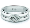 Plain Platinum Ring for Men JL PT 511 - Suranas Jewelove
