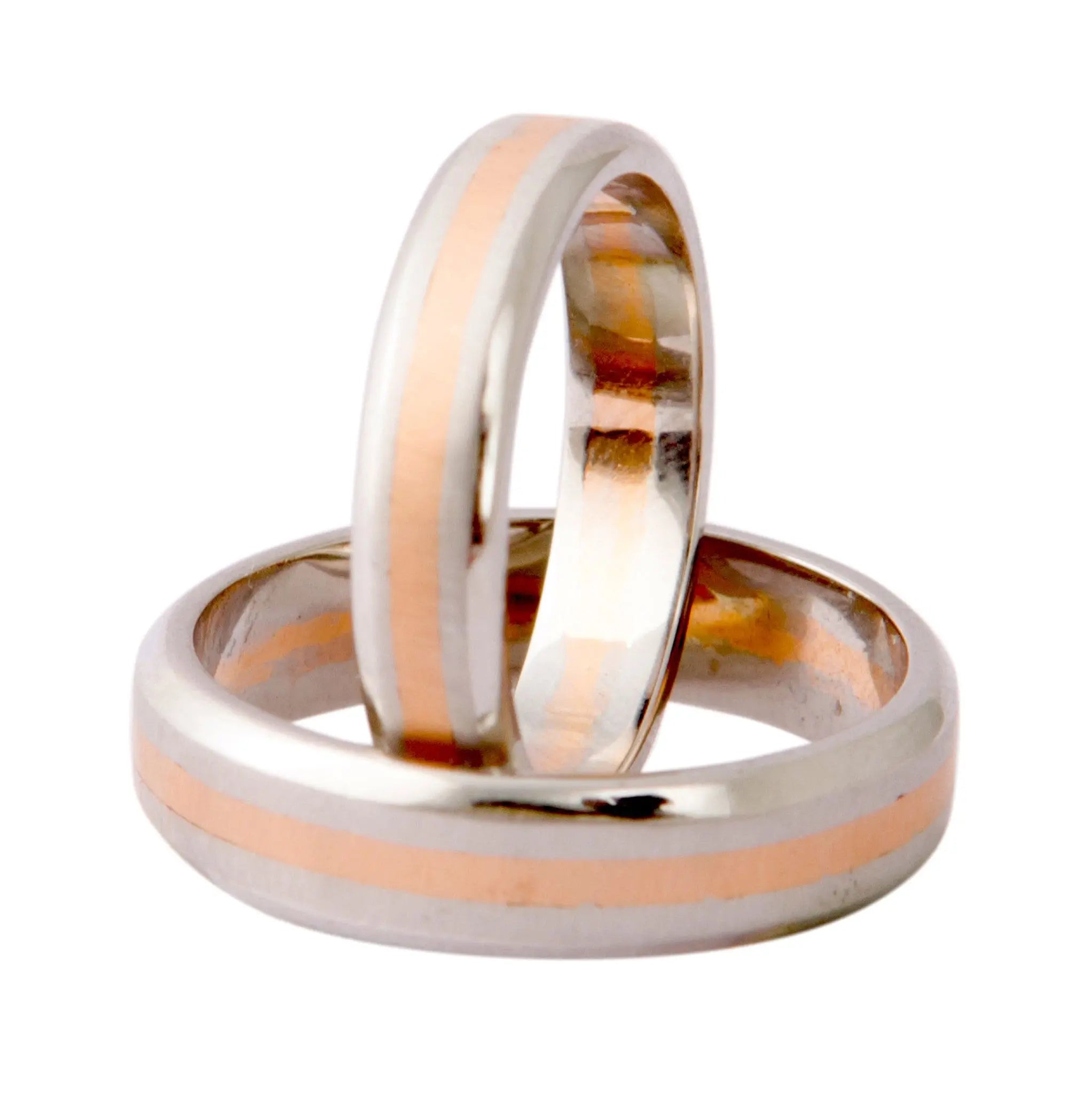 Flame Round Diamond Engagement Ring, Platinum & Rose Gold - Graff