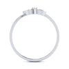 Jewelove™ Rings Platinum 3 Diamond Ring for Women JL PT LR 38