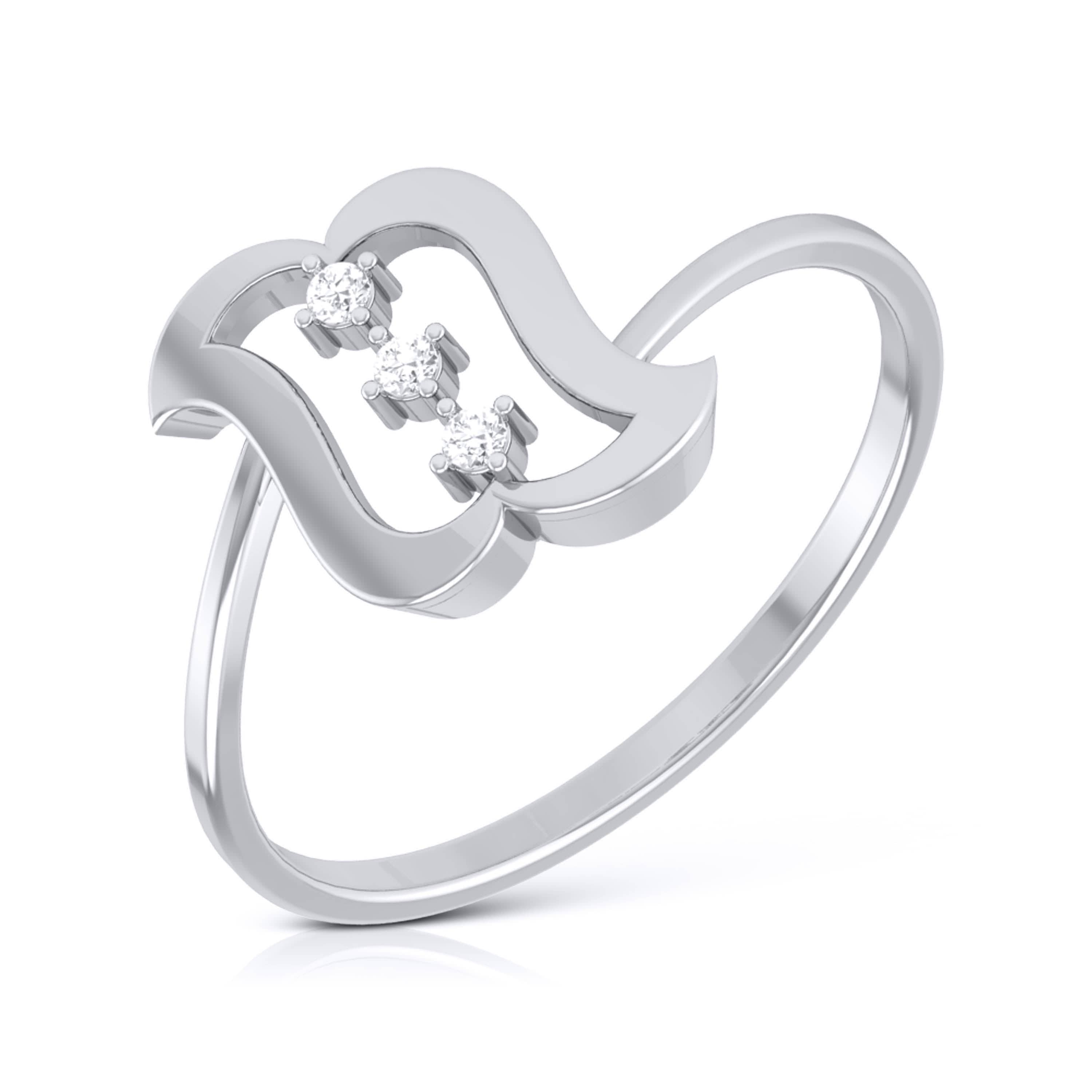 Three Stone Filigree Diamond Engagement Ring #106148 - Seattle Bellevue |  Joseph Jewelry